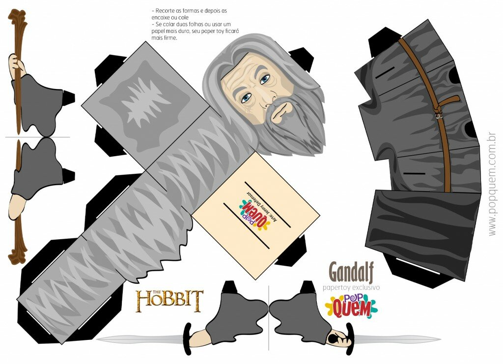 papertoy-gandalf